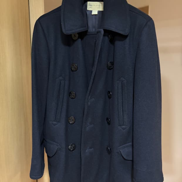 (M) RRL 피코트 헤비울코트