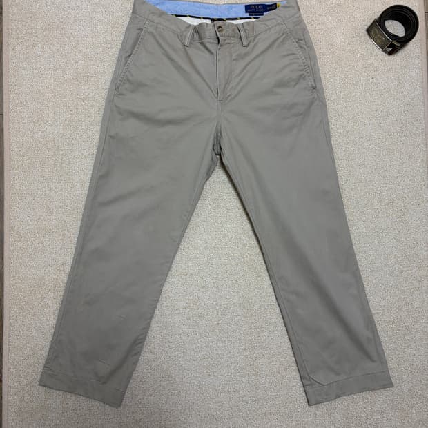 33inch) 폴로 랄프로렌 베이지 치노팬츠 면바지 신형