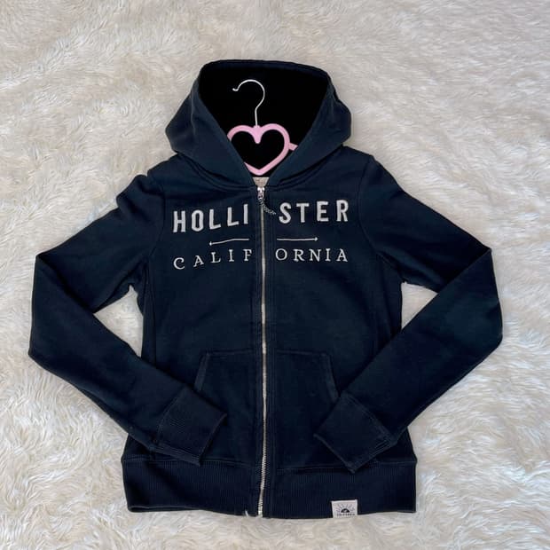 캐나다매장템) 홀리스터 기모 후드집업