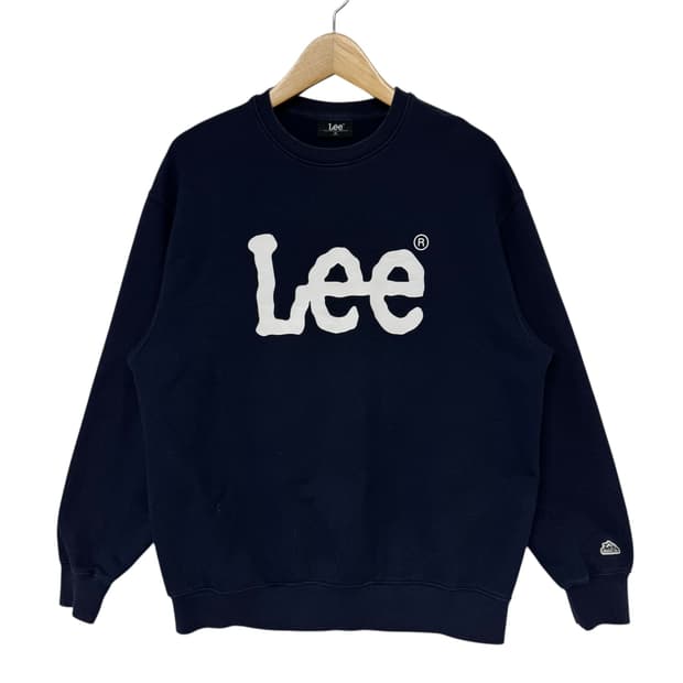 Lee 빅로고 맨투맨 