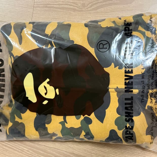 베이프 후드집업 황계 M