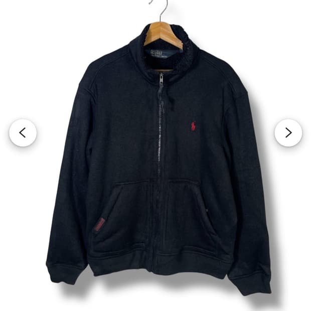 폴로 안감양모 집업