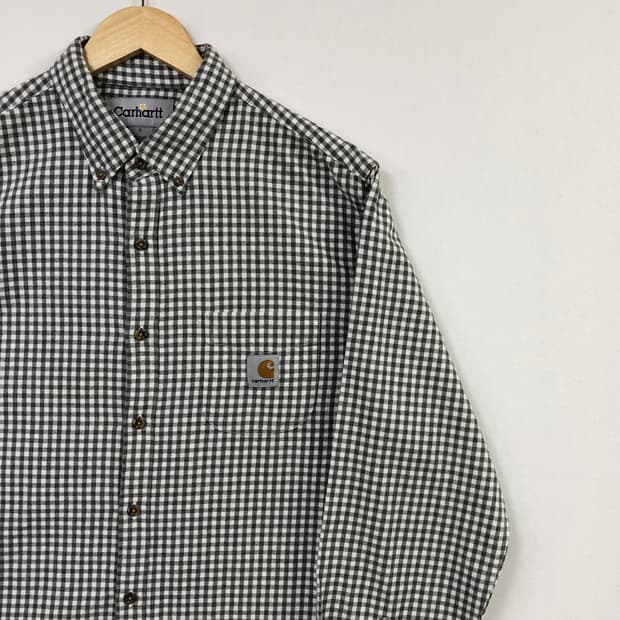 L 칼하트 체크 남방