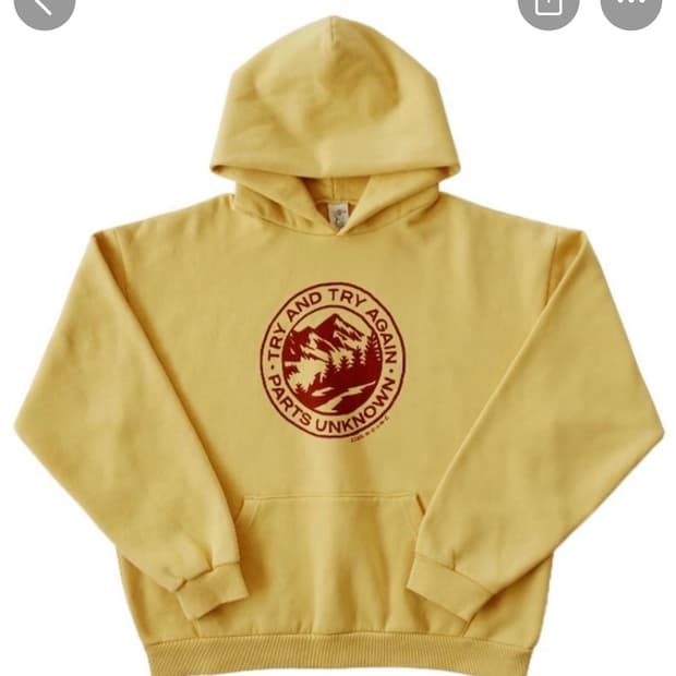(구매)컬렉트피시스 후드 옐로우 M