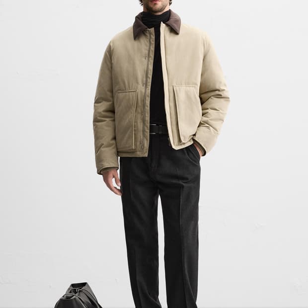 자라 매칭 칼라 점퍼