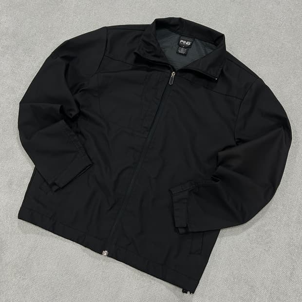 Ping 블랙 남성 자켓