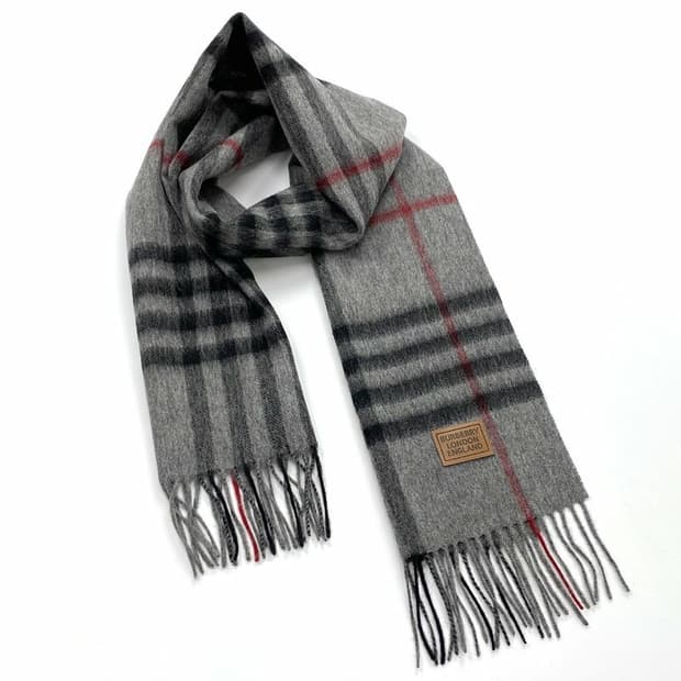 버버리 체크 머플러