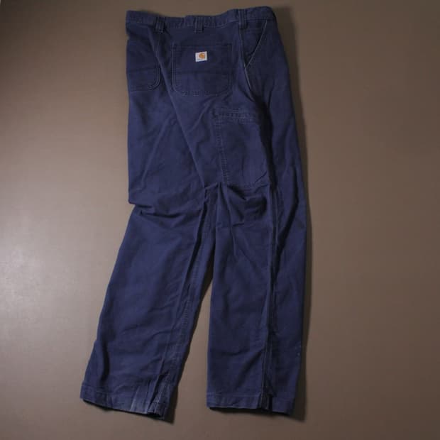 Carhartt 칼하트 릴렉스핏 네이비 카고 워크 팬츠