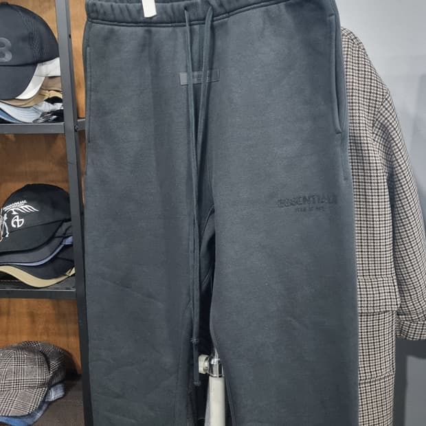 한섬) 피어오브갓 기모 츄리닝바지 32~33 컨디션8