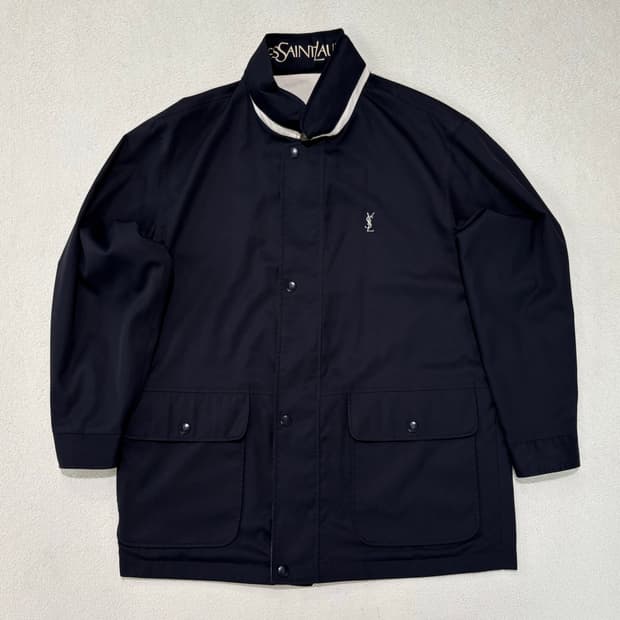 Ysl 입생로랑 리버서블 하프 코트 105-110