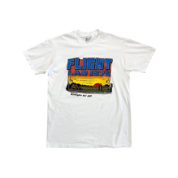 90's Flight Lab 1975 Basketball T-shirt