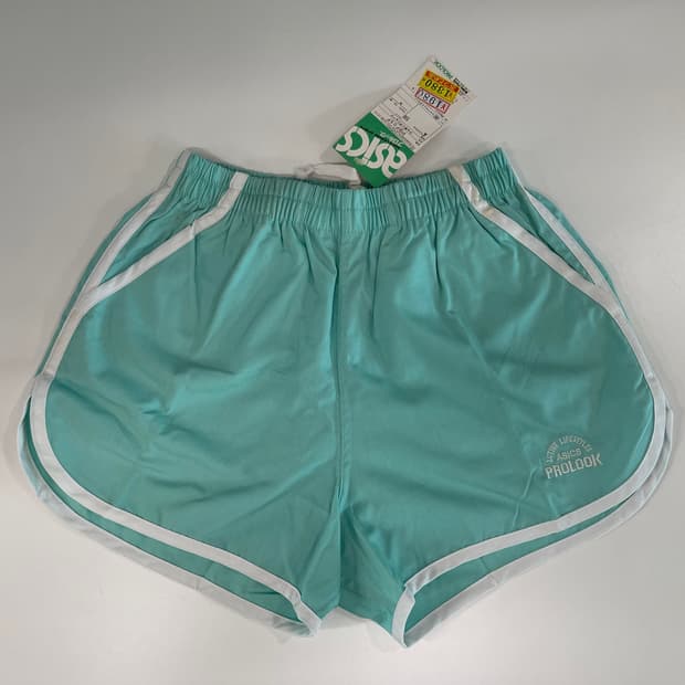 아식스 90s 올드 프로룩 클래식 러닝 숏츠 쇼츠 팬츠 민트 ASICS
