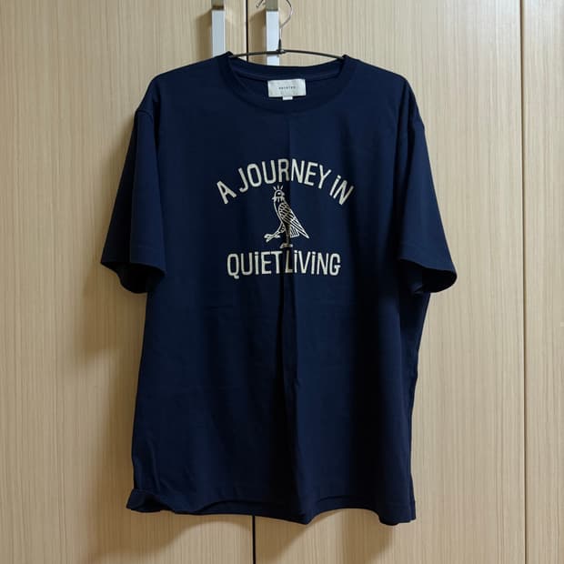 [SHIRTER] WASHED JOURNEY T-SHIRT (NAVY)