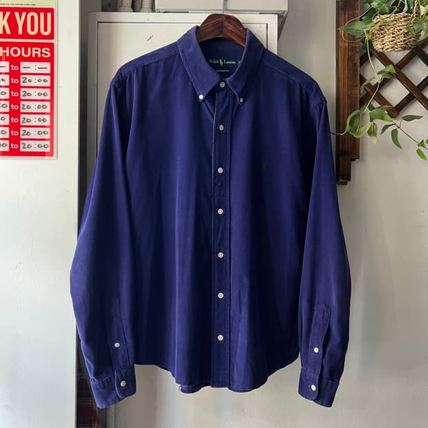 [XL]폴로 랄프로렌 코듀로이 셔츠