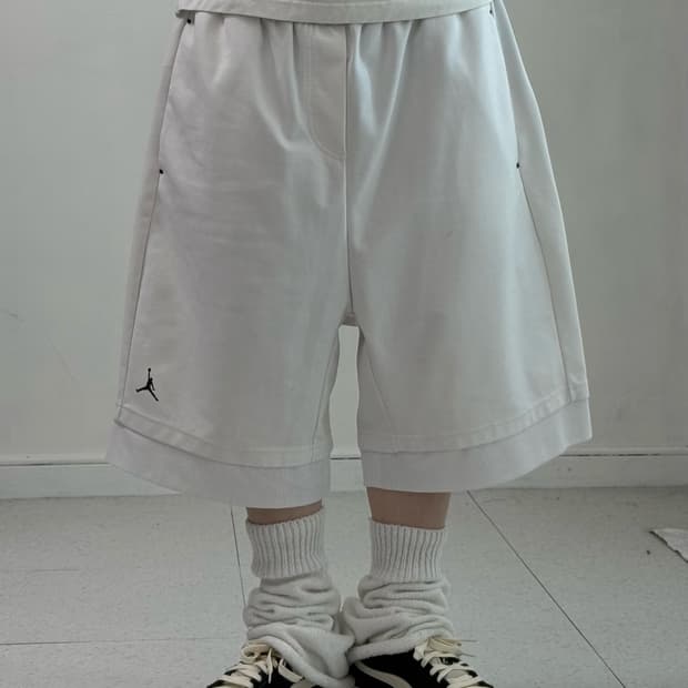 조던 화이트 반바지