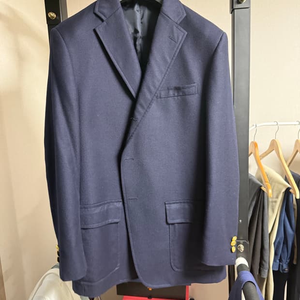 제이프레스 미국 도스킨 금장 블레이저 42r