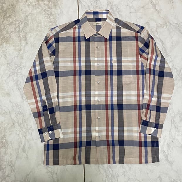 닥스 체크 셔츠 사이즈 100
