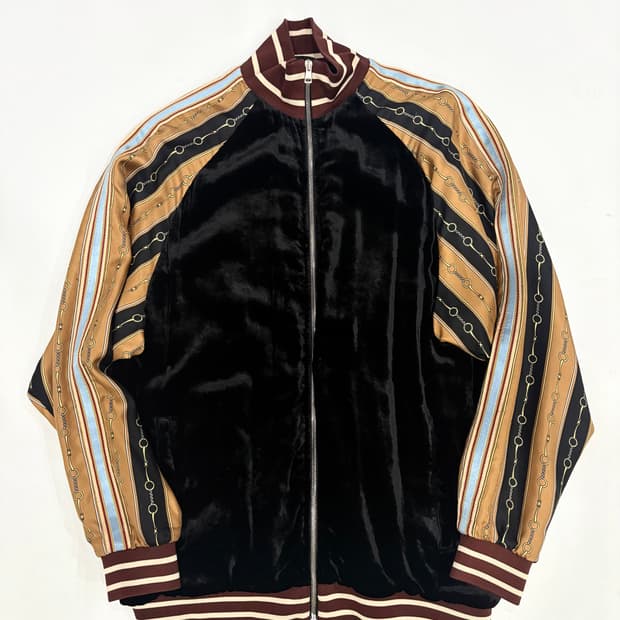 GUCCI HORSEBIT LOGO JACKET BLACK