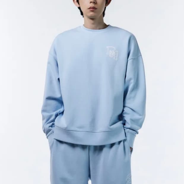 그램아운스파운드 조거 스웻팬츠 스카이블루 코드쿤스트 리멤버아카이브 콜라보