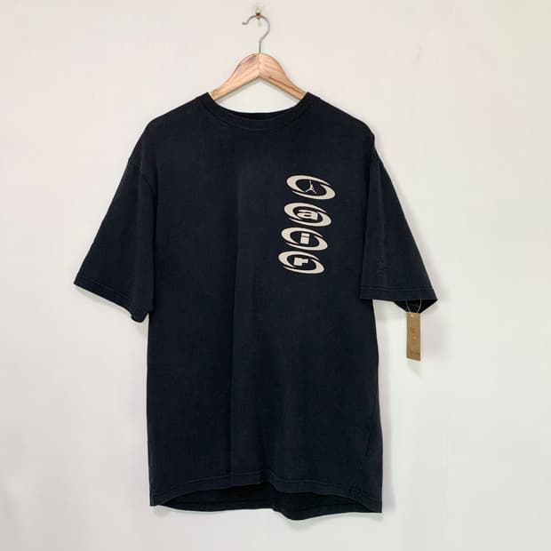 나이키 에어 조던 워싱 블랙 반팔 티셔츠 남성 105 남녀공용 L