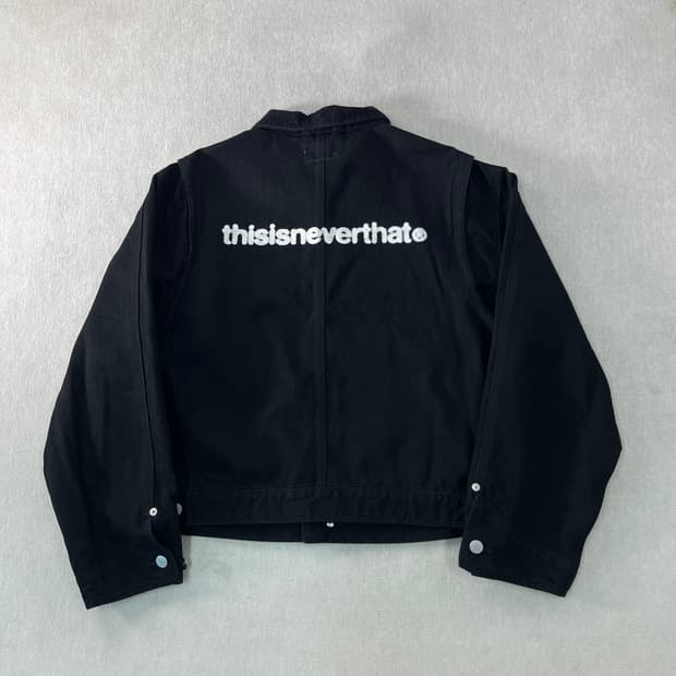95 디스이즈네버댓 백로고 트러커 자켓
