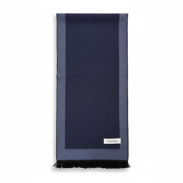 캘빈클라인 네이비 머플러