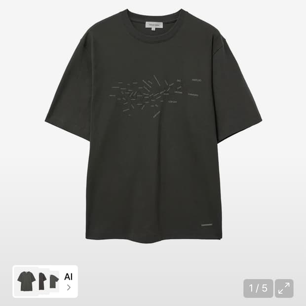 미세키서울맨 Travel step short sleeve BLACK