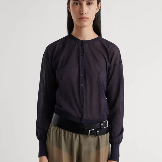 (M/L) 팔로마울 Penelope II 더블벨트 블랙