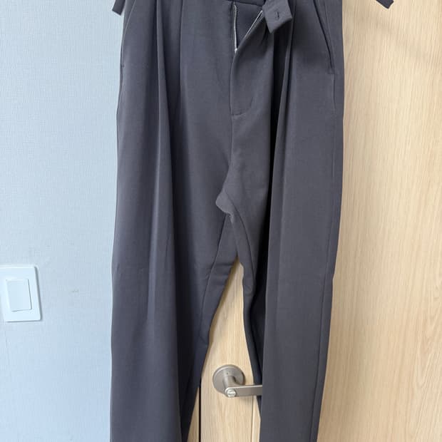 노운 와이드 슬랙스