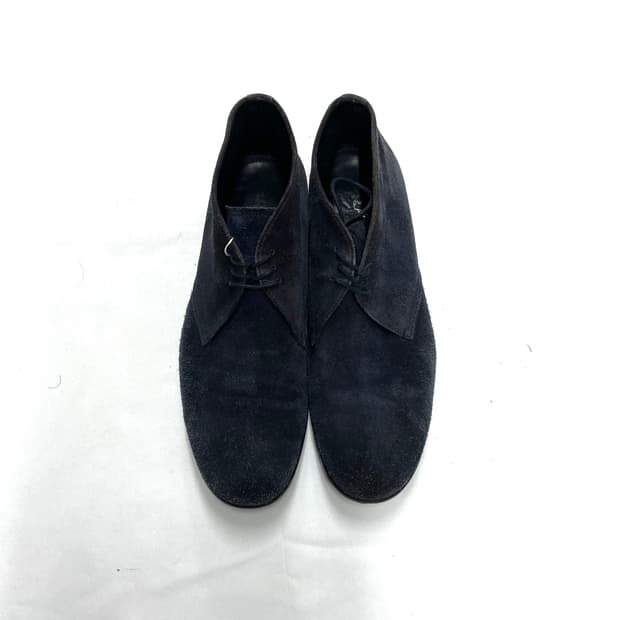 Prada Suede Derby Boots