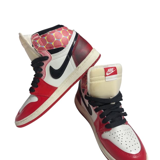 Nike Dunk High White Red Black 220