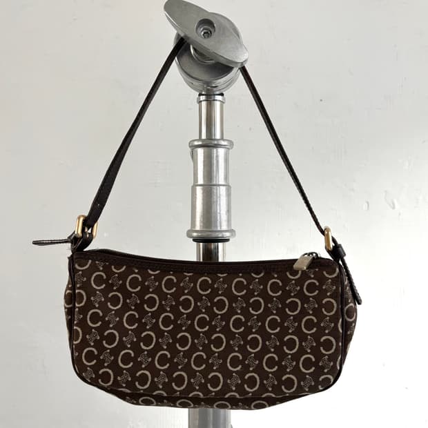 Celine 셀린느 마카담 자카드 포쉐트 숄더 백