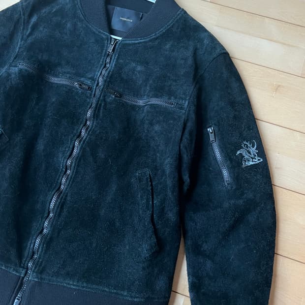 언더커버 17aw 스웨이드 자켓