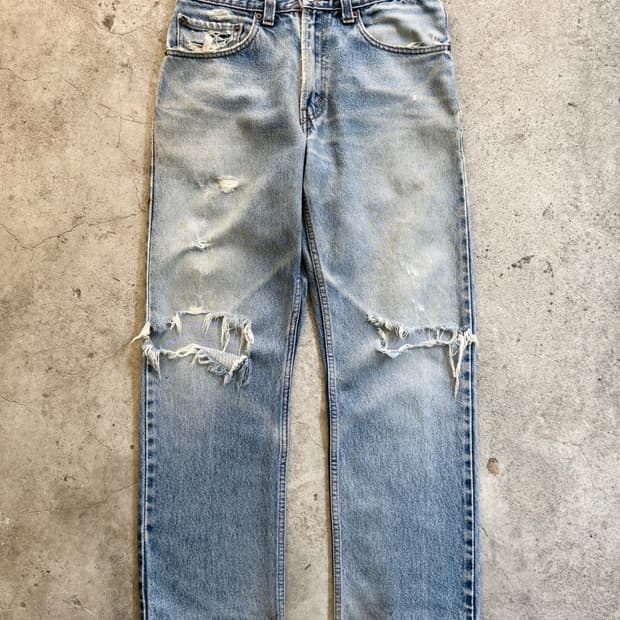 Vintage Levi’s 505 Distressed Denim Pant