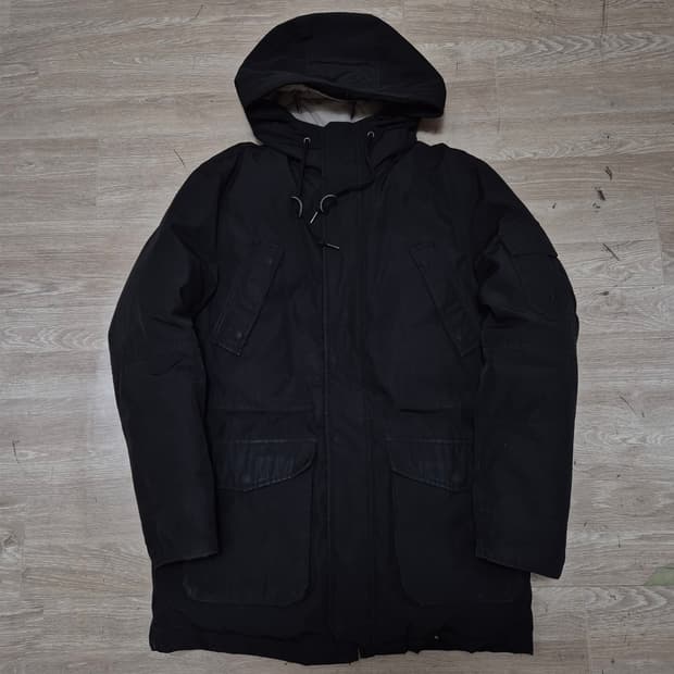 IST KUNST 이스트 쿤스트 덕다운 후드 파카 패딩 점퍼 L(100)