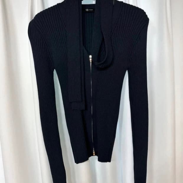 [미 시착 새 상품] 블러썸에이치 컴퍼니 가디건 니트s + 타이