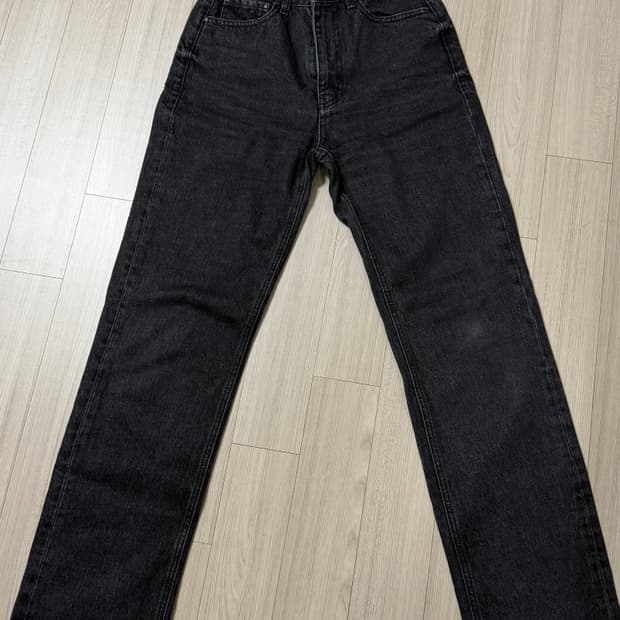 플랙 흑청바지 26사이즈