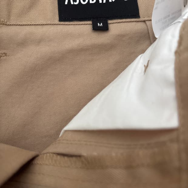 아조바이아조 코튼 나일론 팬츠