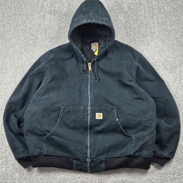 USA 칼하트 J140 덕 액티브 후드 워크 자켓 (2XL)/ 10280