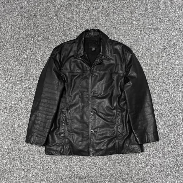 제이크루 레더 카코트 가죽자켓