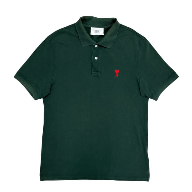 아미 스몰하트 다크그린 카라티(L)