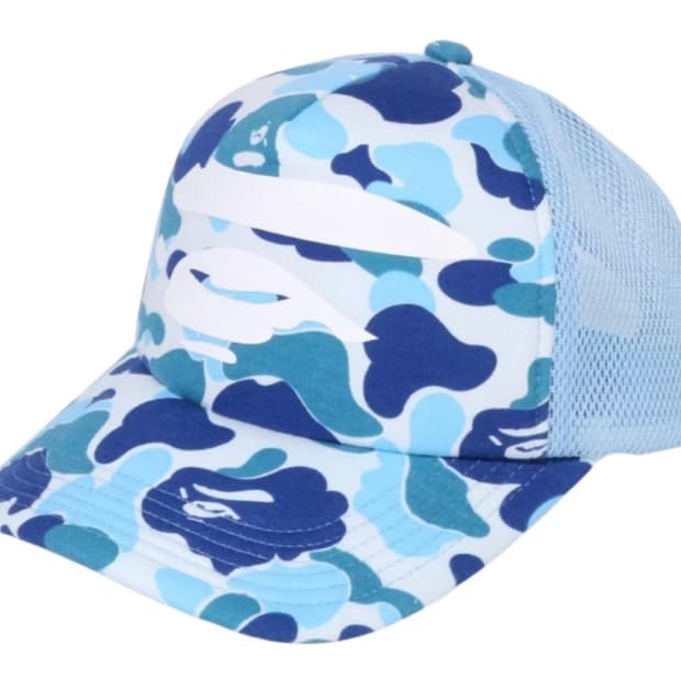 베이프 매쉬캡 블루