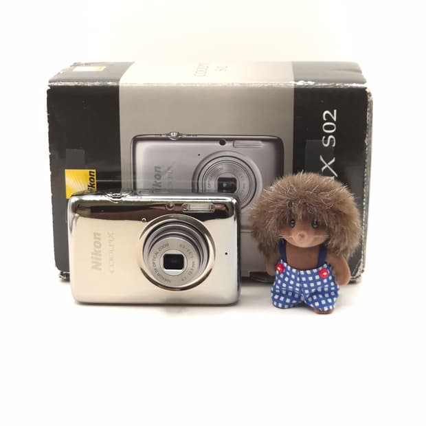 니콘 쿨픽스 S02 실버 ✨ 손안에 쏙 들어오는 초소형 감성디카 💕