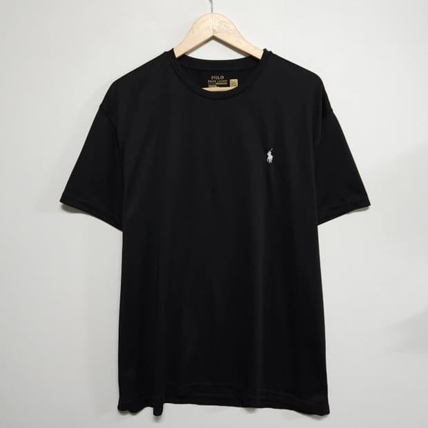 110 POLO 폴로 랄프로렌 반팔티 퍼포먼스라인 기능성 블랙 여름
