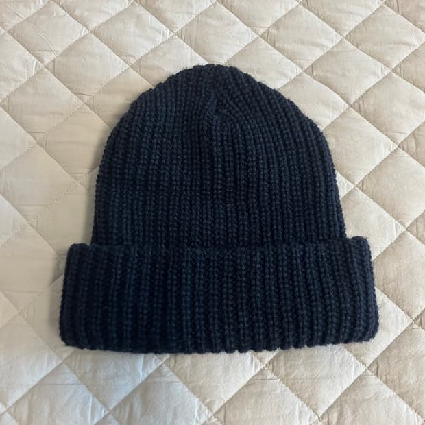 USA 뉴욕햇 NEWYORK HAT Acrylic 진남색 비니 남녀공용