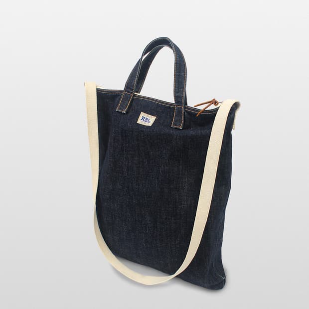RRL Denim 2-Way Tote Bag