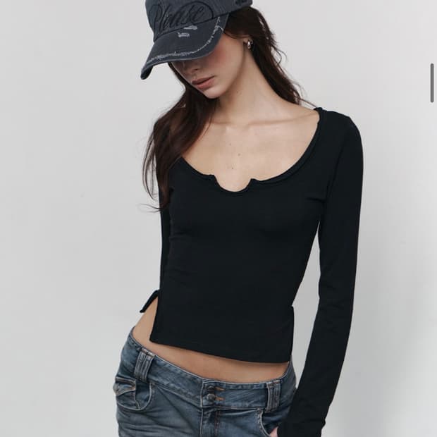 플리즈노팔로우 모자 charcol