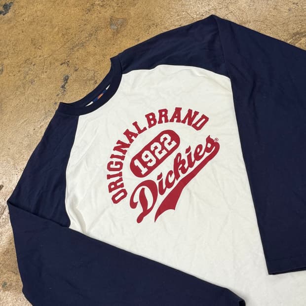 디키즈 배색 롱슬리브 