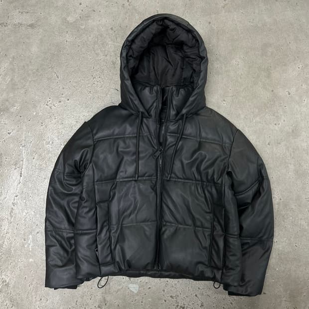 자라 레더 후드 패딩[1546]