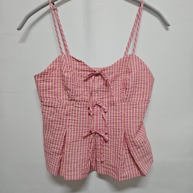 자라 스트라이프 슬리브리스 S